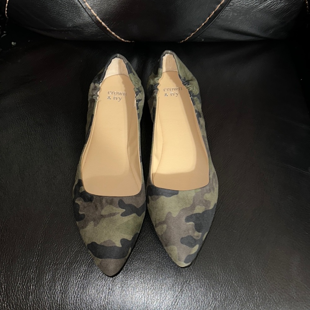Fatigue/Camp print flats